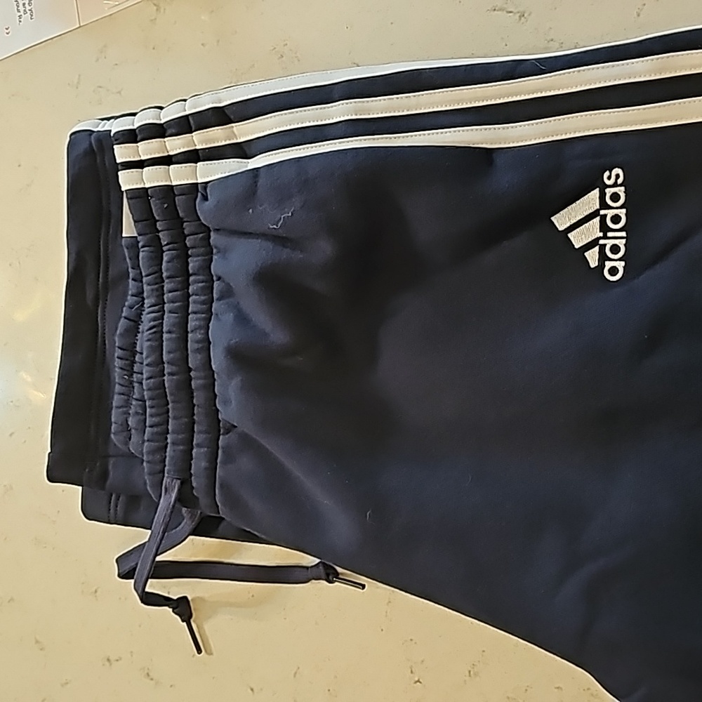 Mens Adidas straight leg regular fit sweat pants size L